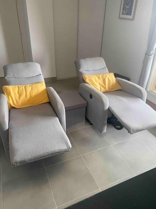 塞特港Luxueux T3 Piscine Et Vue Somptueuse公寓 外观 照片